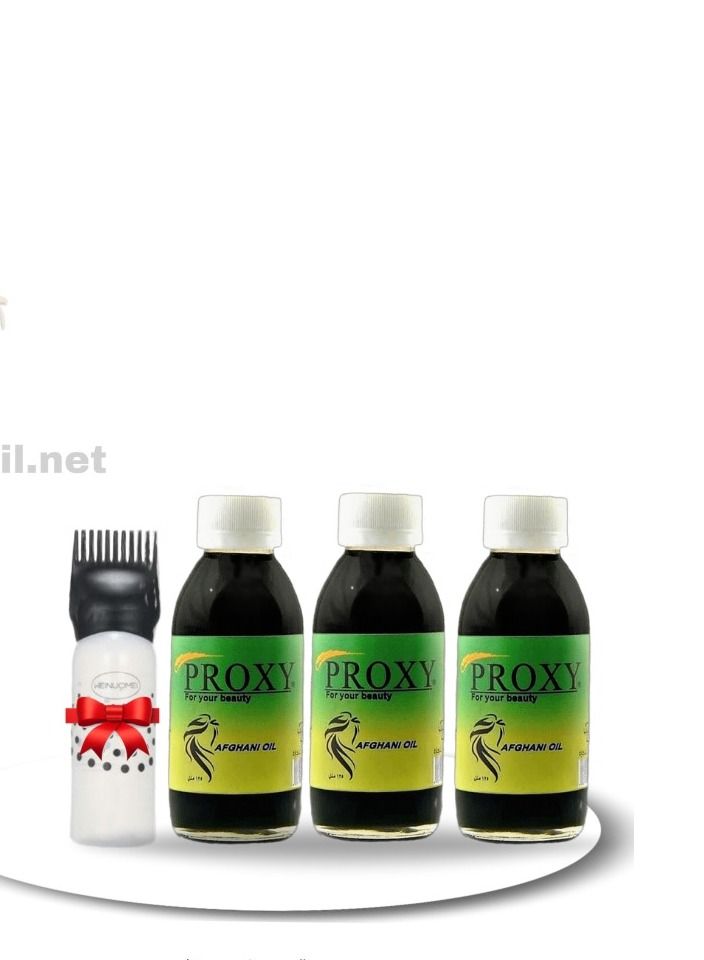 بروكسي ثلاث قطع بروكسي مع مشط 125 مل