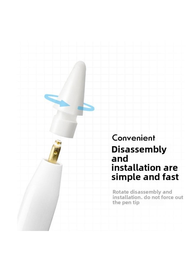 Generic - For Apple Nib Ipad Touch Capacitor Replacement Cap Adapter Suitable For Apple Pencil First Generation Second Generation-Color:For Apple Nib - Image 1