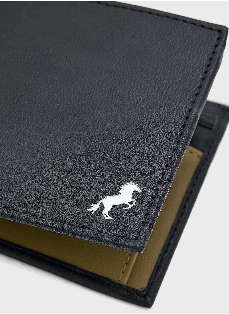 Robert Wood Two Tone Bi-Fold Wallet