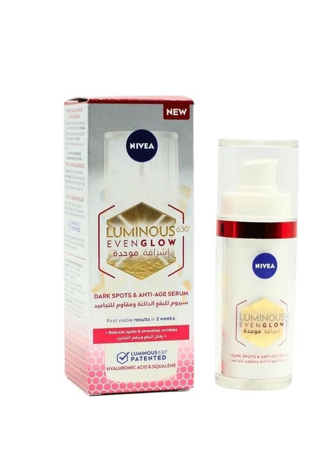 Even Glow Dark Spots and Anti-Age Face Serum 30 ml