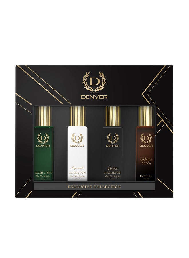 Denver Exclusive Collection Set of 4 Perfumes (Window) 20ml*4 - Image 1