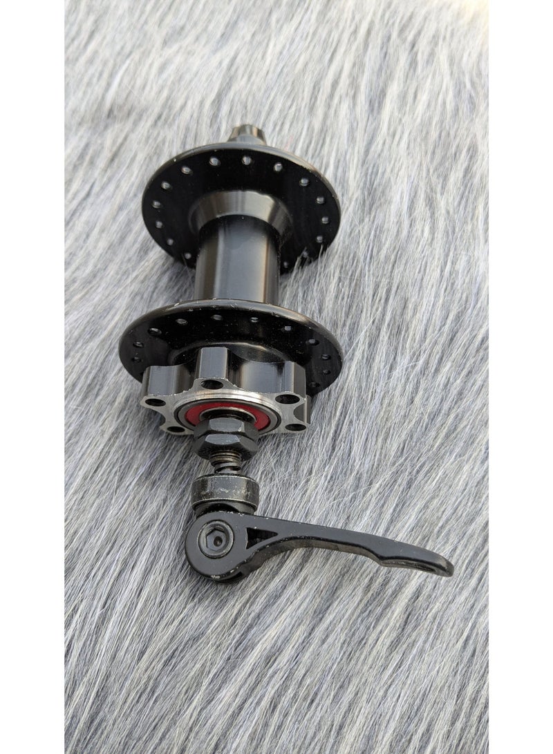 محور دراجة هوائية | صرة دراجة هوائية | قابلة للفك والتركيب بسهولة للعجلة الأمامية (36 فتحة للأسلاك) - Image 5