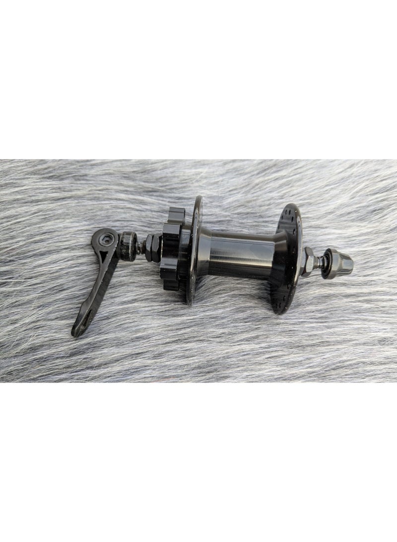 محور دراجة هوائية | صرة دراجة هوائية | قابلة للفك والتركيب بسهولة للعجلة الأمامية (36 فتحة للأسلاك) - Image 4