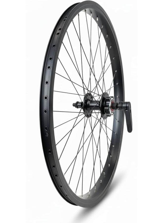 محور دراجة هوائية | صرة دراجة هوائية | قابلة للفك والتركيب بسهولة للعجلة الأمامية (36 فتحة للأسلاك) - Image 2