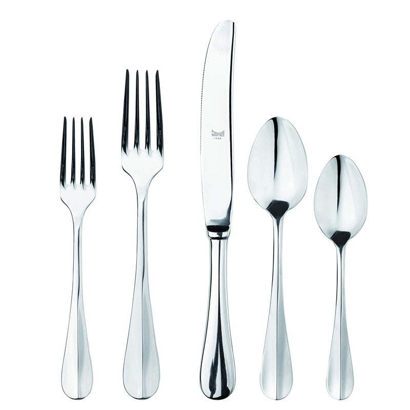 MEPRA 20Piece Roma Flatware Set Silver 20 Pieces 101422020