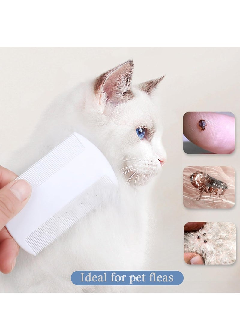 مشط مزدوجة الجوانب لإزالة قمل الرأس والصئبان والبراغيث 6 قطع - Image 3