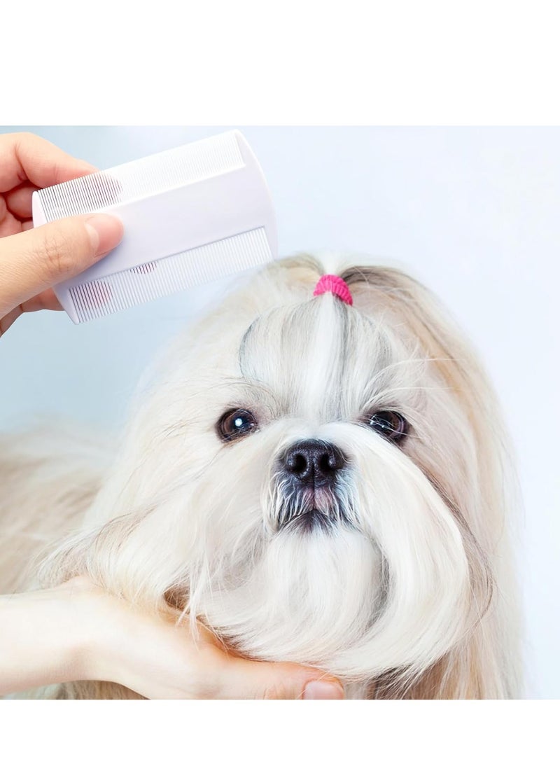 مشط مزدوجة الجوانب لإزالة قمل الرأس والصئبان والبراغيث 6 قطع - Image 5