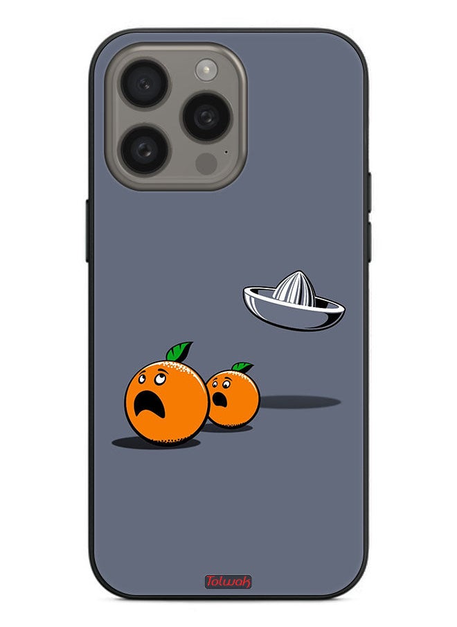 Apple iPhone 15 Pro Max Protective Case Cover Minimalism Digital Art Humor