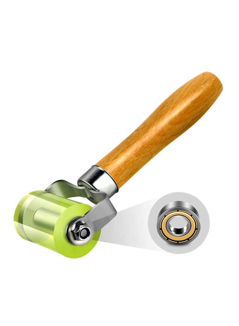 SYOSI Bearings Equipped Automotive Car Audio Sound Deadening Application Wheel Roller, Heat Abatement Mat Wallpaper Application PU Smoothing Tool Seam Roller - Image 1