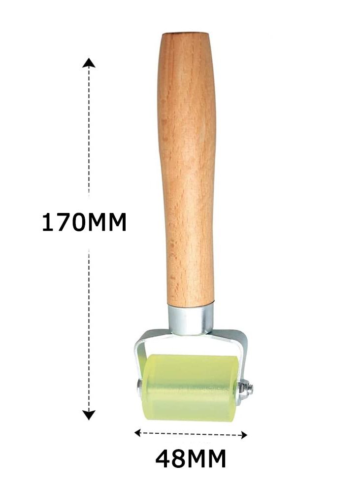 SYOSI Bearings Equipped Automotive Car Audio Sound Deadening Application Wheel Roller, Heat Abatement Mat Wallpaper Application PU Smoothing Tool Seam Roller - Image 4