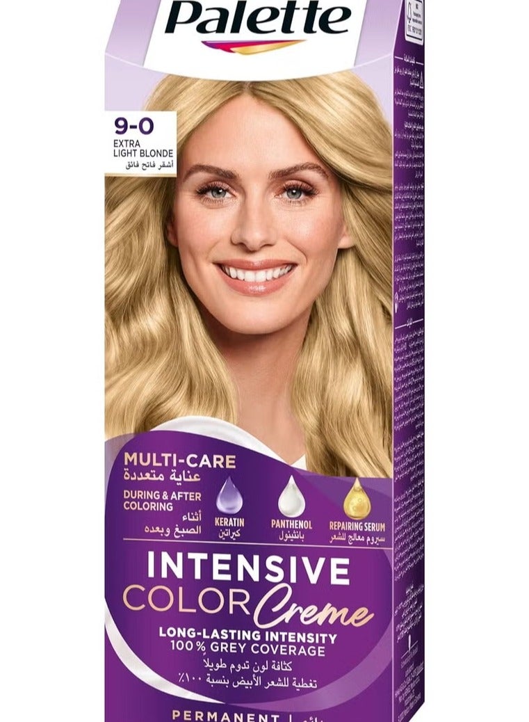 Palette Intensive Color Cream 9-0  Extra Light Blonde 110 ml - Packaging May Vary - Image 1