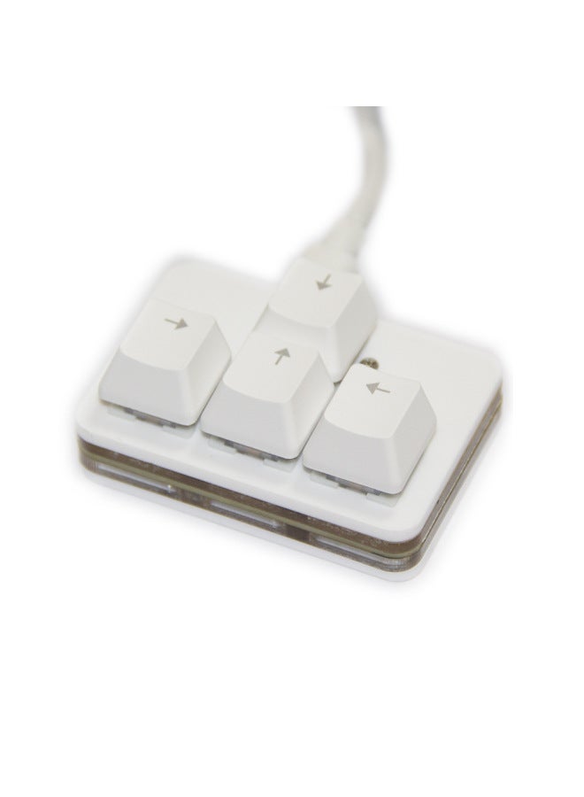 4-key Up, Down, Left And Right Direction Keyboard Game Hot-swappable Mechanical Keyboard Sound Game Shortcut Keys Dance Anti-key Keyboard