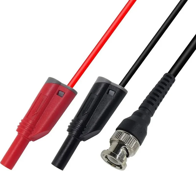 AYT Powermaster 2x 4mm Banana Plug Bnc Cable Camera Socket Cable Connector