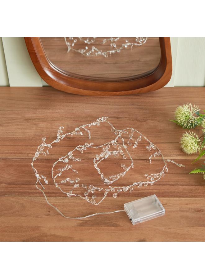 هوم بوكس سلسلة مصابيح أورلا 45 ليد مع حبات - 140 سم - Image 2