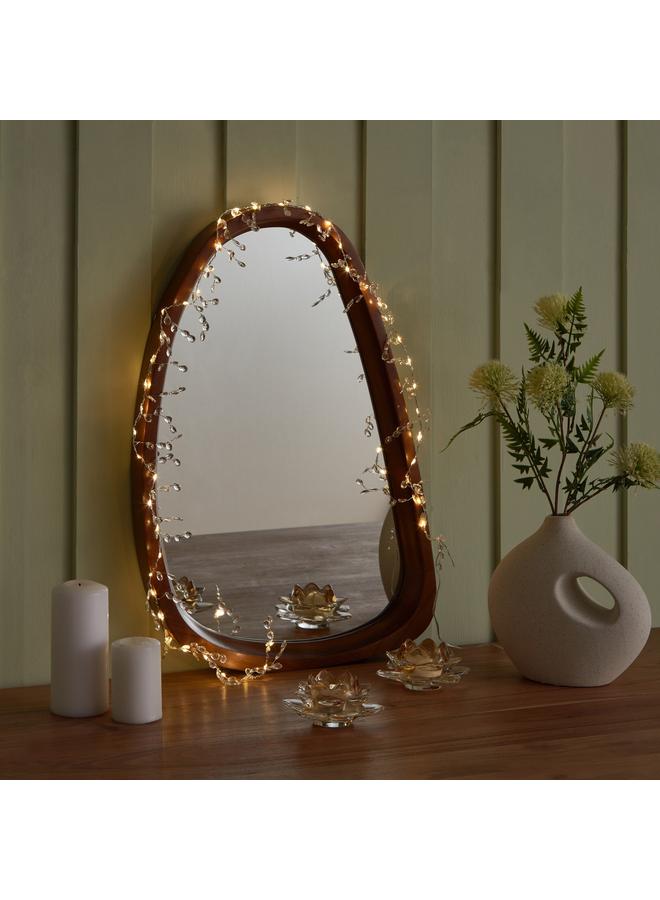 هوم بوكس سلسلة مصابيح أورلا 45 ليد مع حبات - 140 سم - Image 5