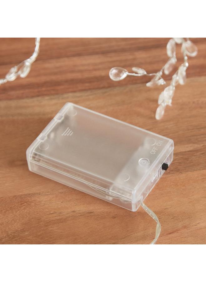 هوم بوكس سلسلة مصابيح أورلا 45 ليد مع حبات - 140 سم - Image 4