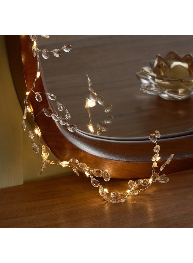 هوم بوكس سلسلة مصابيح أورلا 45 ليد مع حبات - 140 سم - Image 3