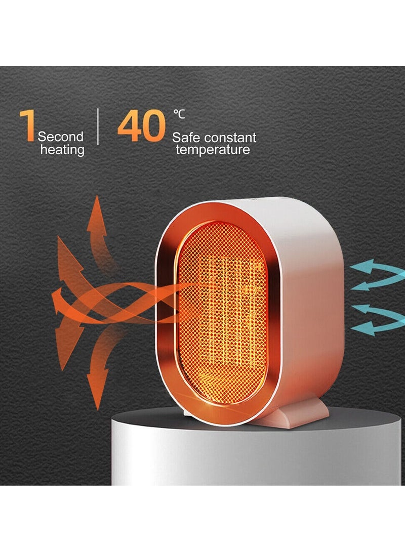 DubaiGallery 1200W Electric Fan Heater, Desktop Warm Air Blower Home Appliances - Image 4