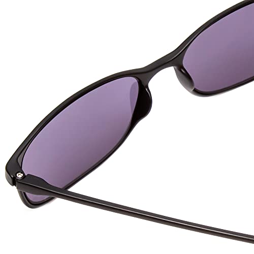Calabria 720T Flexie Square Reading Sunglasses +2.75 Ebony Men/Women Bendable Sunglass Reader Flexible UV Protection TR90 - Image 4
