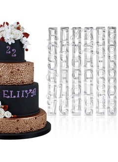 Alphabet Stamps Cake Decorating Set Number Cookie Cutters Alphabet Fondant Cake Decorating White Letter Stamps For Kids Decorating Paste And Fondant Stamps Diy Stencil Cutter Mold Letters Stamps