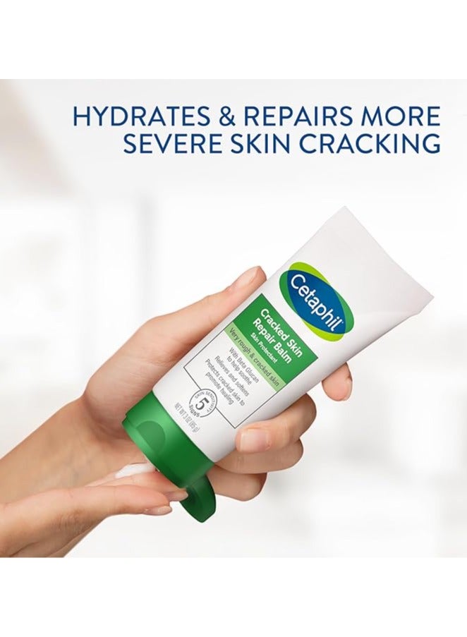 CETAPHIL Cracked Skin Repair Balm, 3 oz, (85 g)For Very Rough & Cracked, Sensitive Skin, Protects, Soothes & Restores Deeper Cracks, Hypoallergenic, Fragrance Free - Image 3