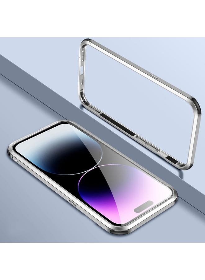 S-TOP Case For iPhone 14 Pro Max Four Corners Shockproof Metal Frame Phone Case - Image 2