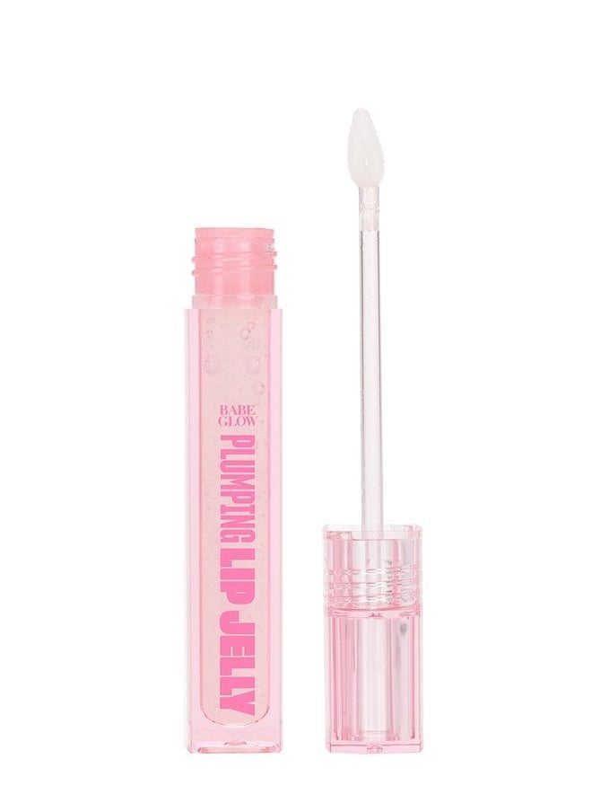 BABE ORIGINAL - Babe Original Babe Glow Plumping Lip Jelly - High Shine Lip Gloss for Fuller, Thicker Lips, Moisturizing and Soothing, Clear - Image 1