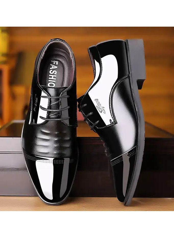 أحذية جلدية مريحة وعصرية للرجال - Image 3