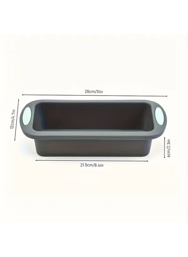 2 Pieces Non Stick Silicone Bread Pan 11.7 X 5.5 Inch Food Grade Baking Mold For Banana Bread Pound Cake Brownie Toast Oven Kitchen Accessories - Image 3