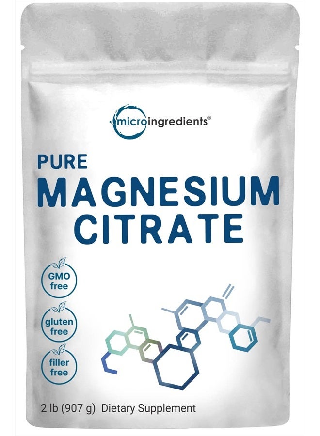 Micro Ingredients سترات المغنيسيوم 2 رطل - Image 3