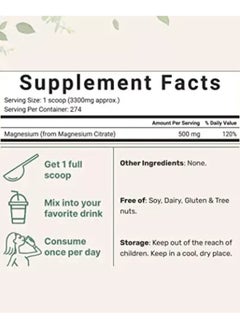 Micro Ingredients Magnesium Citrate 2 LB  - Image 2