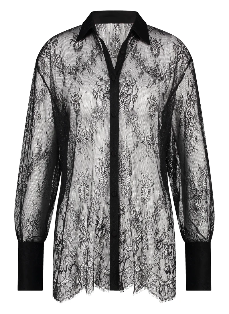 hunkemoller Lace Detail Sleep Shirt