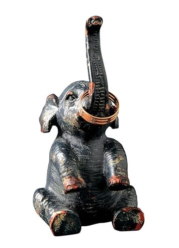 Creative Co-Op Pewter Elephant Ring Holder - Image 3