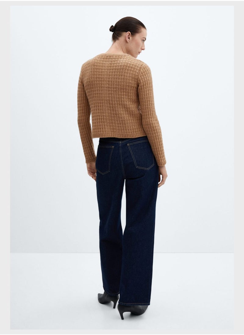 MANGO - Button Down Pocket Detail Cardigan - Image 1