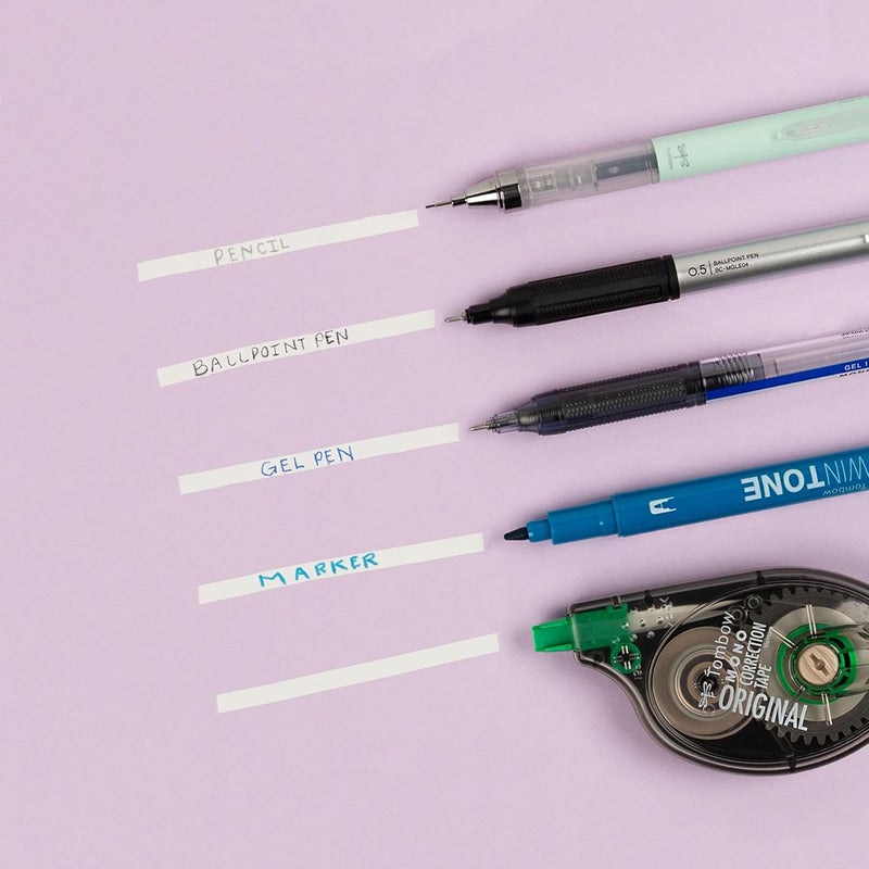 Tombow MONO Original Correction Tape - 4 Pack - Image 3