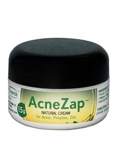 Ovante Acne Zap Sulfur Based Cream for Face Effective Acne Treatment With White Sulfur Tea Tree Oil Zinc Oxide for Adults and Teens With Cystic Hormonal Acne Blackhead Treatment  05 oz 