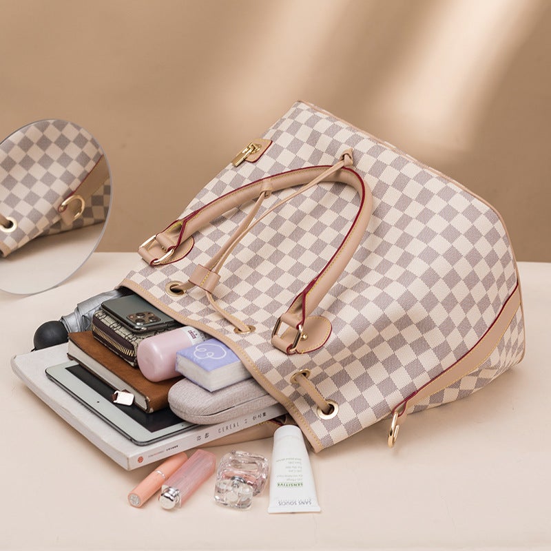Fashion Brand Retro Large Capacity Portable Bucket Bag High-End Women'S Casual Women'S Bag - Image 5