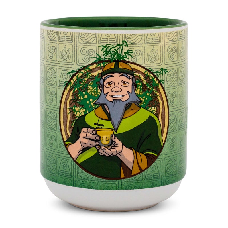 AVATAR: The Last Airbender Uncle Iroh Asian-Style Ceramic Tea Cup | Traditional Japanese-Inspired Mug Without Handle | Holds 9 Ounces - Image 1