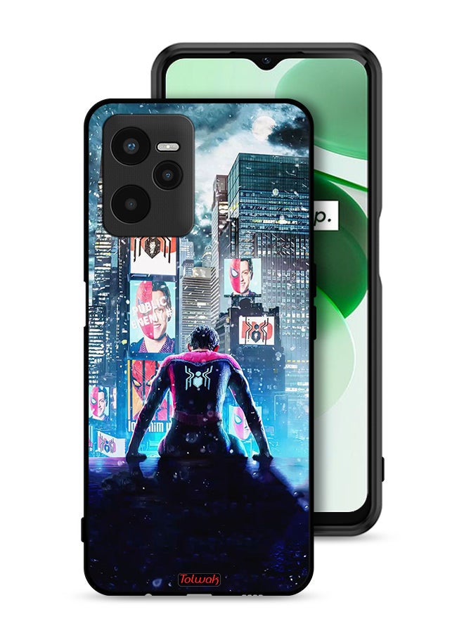 Tolwak Realme C35 Protective Case Cover Spider Man - Image 1