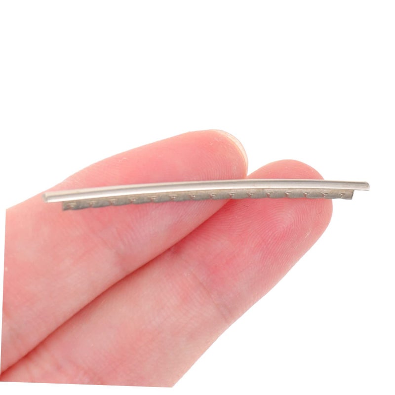 Guitar Fret Wire Kit 40 Pieces 18 Percent Nickel Silver For Acoustic Electric Guitars - Image 3