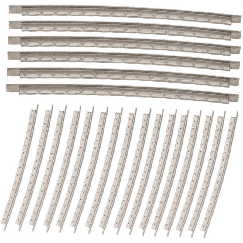 Guitar Fret Wire Kit 40 Pieces 18 Percent Nickel Silver For Acoustic Electric Guitars - Image 2