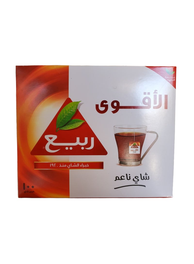 شاي ربيع, الاقوى اكياس شاي - 100 كيس * 2 جرام