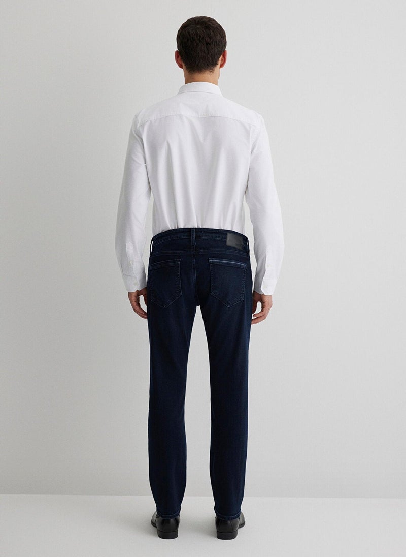 MAVI Marcus Ink Brushed Premium Blue Jean Pants - Image 4
