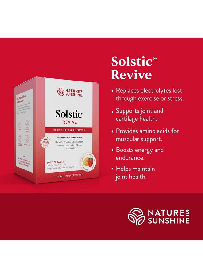 NATURE'S SUNSHINE Nature's Sunshine Solstic Revive, 30 Packets | Post Workout Recovery Drink with Vitamin C, Vitamin E, and Calcium to Support Bone Health and Replenish Important Nutrients  - Image 4