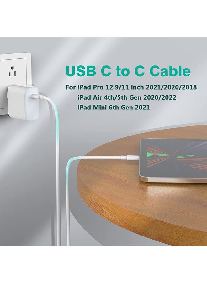Rock Pow USB C Cable 1M 66W Power Delivery PD Fast charge Cable USB C to USB C for iPhone 15 Pro/15 Pro Max/15/15 Plus/iPad mini 6/MacBook Pro/Air/iPad Pro/Samsung S23+/Huawei P60/etc  - Image 3