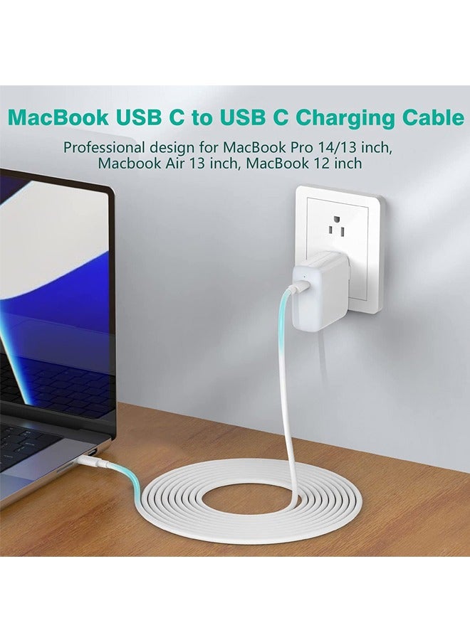 Rock Pow USB C Cable 1M 66W Power Delivery PD Fast charge Cable USB C to USB C for iPhone 15 Pro/15 Pro Max/15/15 Plus/iPad mini 6/MacBook Pro/Air/iPad Pro/Samsung S23+/Huawei P60/etc  - Image 2