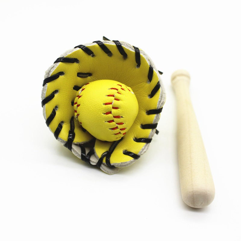 Red Newborn Photography Props Baseball Softball Mitten Baby Photoshoot Accessories - Image 4