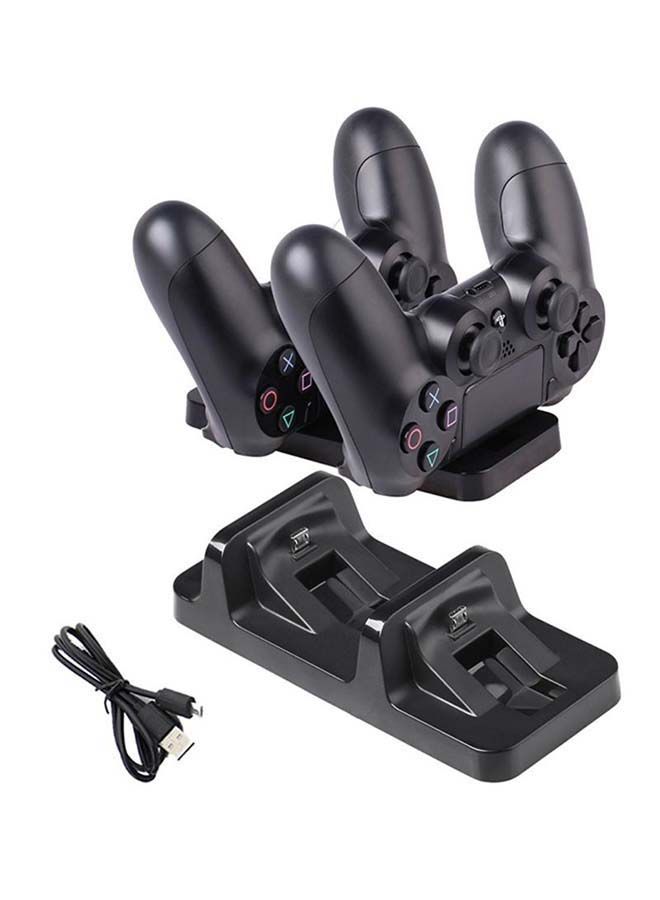 NIBEMINENT Dual Wired Charging Dock Cradle For PlayStation 4 Controller  - Image 4