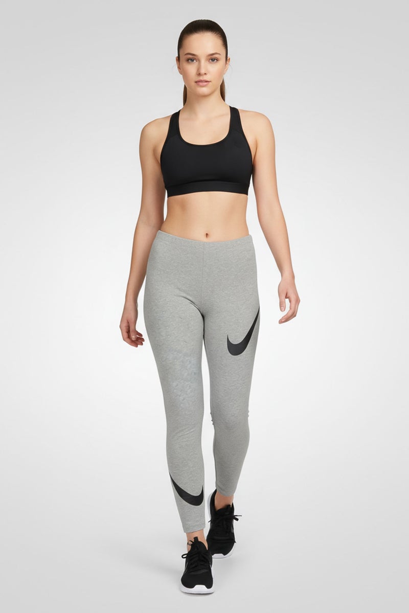 Nike Women Tight Fit Brand Logo Training Tight, Black - Image 1
