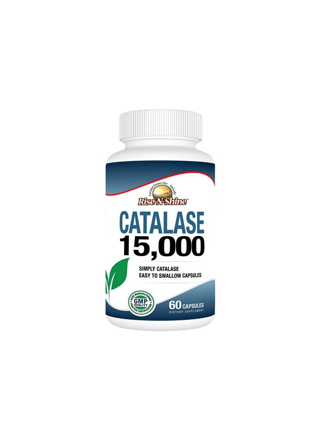 Catalase Supplement 15,000 -Powerful Antioxidant Enzyme For Hair Health, Strong Hair Support And More - 60 Count (60-Day Supply) - pzsku/Z23FE4B32AA2D0D5BC788Z/45/_/1728309240/a9e5ea6a-98c2-437f-96c9-377281b45321